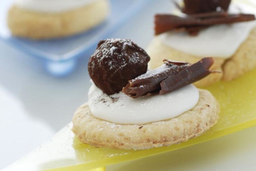 Рецепт печенья с шоколадными шариками