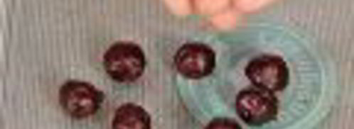 печенье с шоколадными шариками. Шаг 2