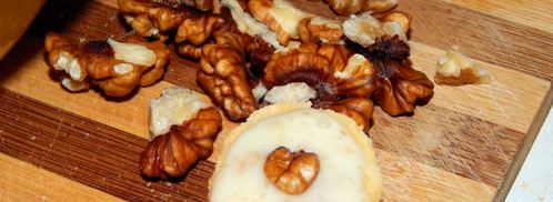 печенье в форме на плите. Шаг 11