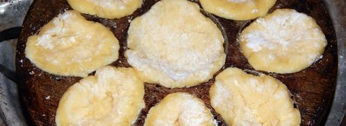 печенье в форме на плите. Шаг 6