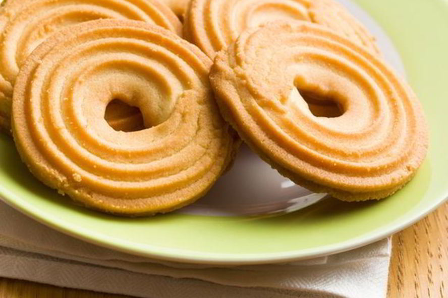 Рецепт песочного ванильного печенья