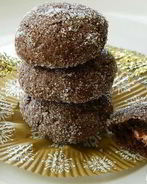 Шоколадно-ореховое печенье с сюрпризом