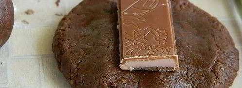 шоколадно-ореховое печенье с сюрпризом. Шаг 8