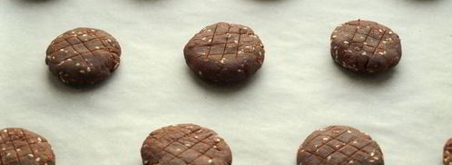 шоколадное печенье с кунжутом. Шаг 5