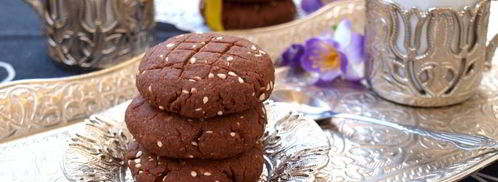 шоколадное печенье с кунжутом. Шаг 6