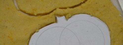 тыквенно-пряное печенье с сюрпризом. Шаг 4