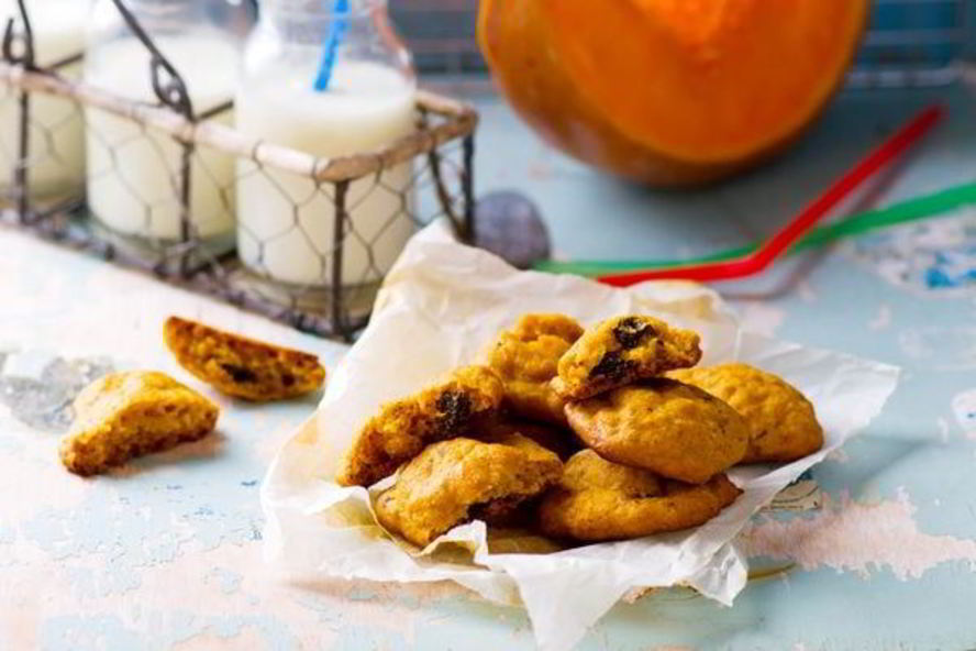 Рецепт тыквенного печенья с хрустящими отрубями