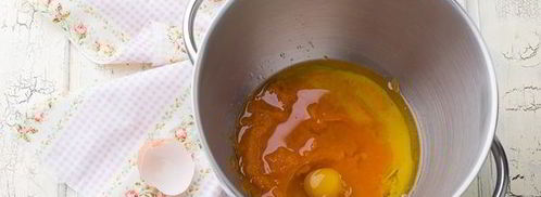 тыквенное печенье с хрустящими отрубями. Шаг 2