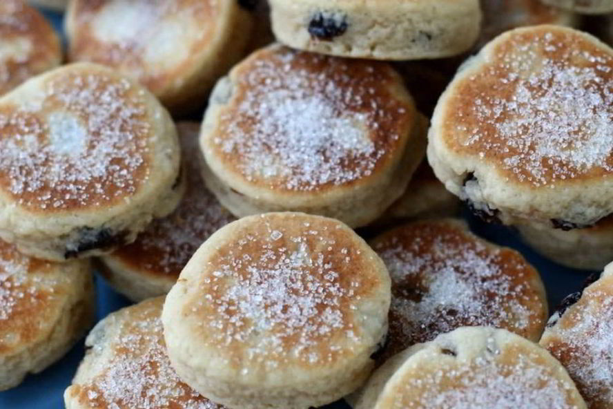 Рецепт уэльского печенья на сковороде