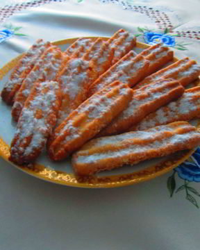 Ванильное простое печенье