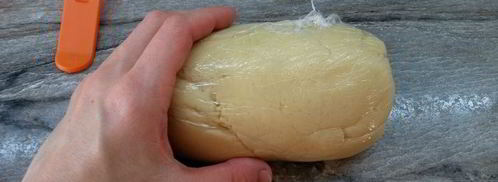 песочные конвертики с грецкими орехами. Шаг 4