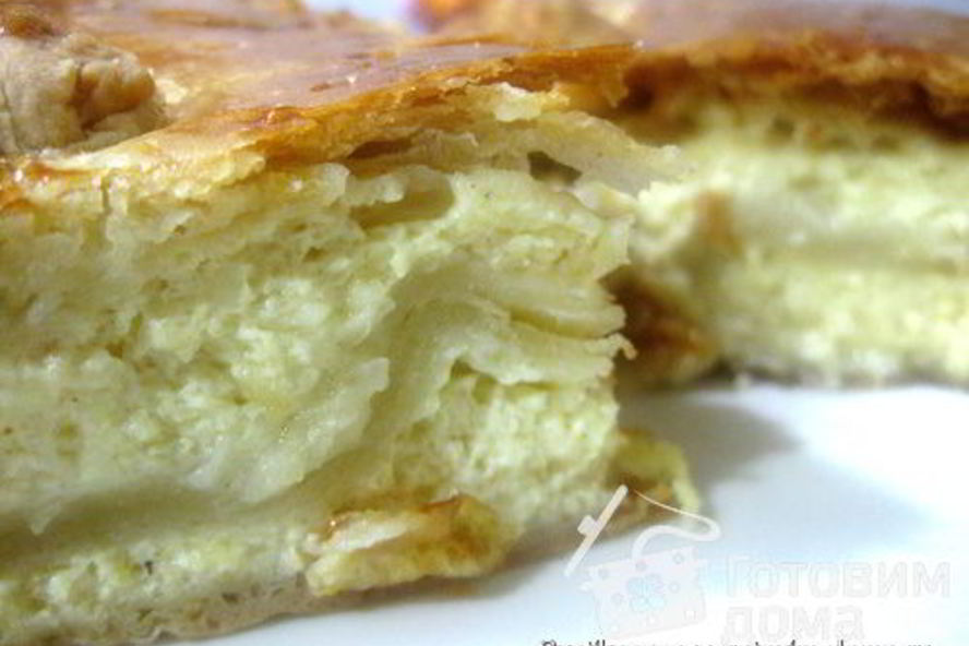 Рецепт греческого пирога с творогом