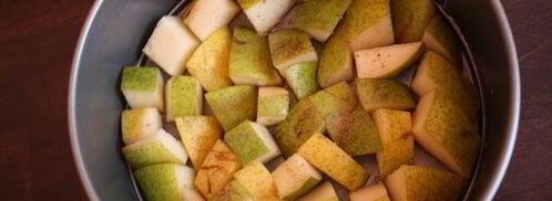 грушево-миндальный пирог. Шаг 6