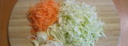капустная начинка для пирога. Шаг 2