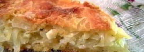 капустный пирог из дрожжевого, заварного теста. Шаг 6