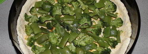 киш с брокколи и сыром фета. Шаг 20