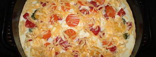 киш с брокколи и сыром фета. Шаг 25