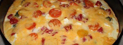 киш с брокколи и сыром фета. Шаг 26