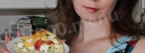 киш с брокколи и сыром фета. Шаг 29