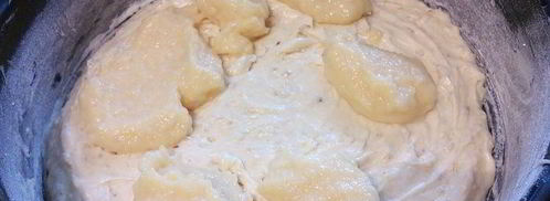 миндальный пирог с яблочно-лимонным курдом. Шаг 5