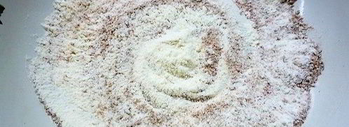 мини-киши с отрубями и лесными грибами. Шаг 3