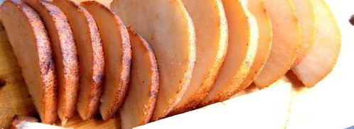 песочный пирог с фруктами в творожном муссе. Шаг 18