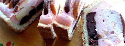 песочный пирог с фруктами в творожном муссе. Шаг 25