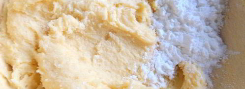 песочный пирог с фруктами в творожном муссе. Шаг 5