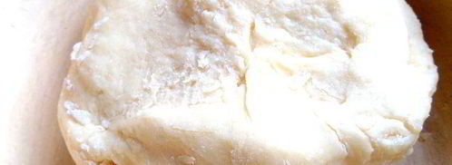 песочный пирог с фруктами в творожном муссе. Шаг 7