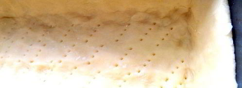 песочный пирог с фруктами в творожном муссе. Шаг 10