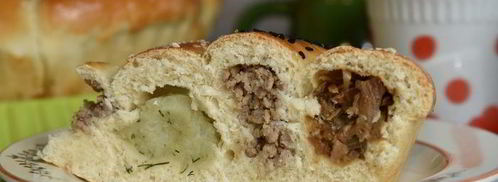 пирог из пирожков дружная семейка. Шаг 21