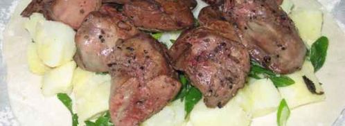 пирог с куриной печенью. Шаг 15