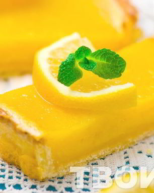 Пирог с лимонной начинкой