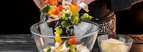 пирог с творогом, брокколи и грибами. Шаг 4