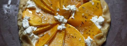 пирог с тыквой и козьим сыром. Шаг 6