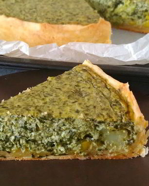 Пирог со шпинатом