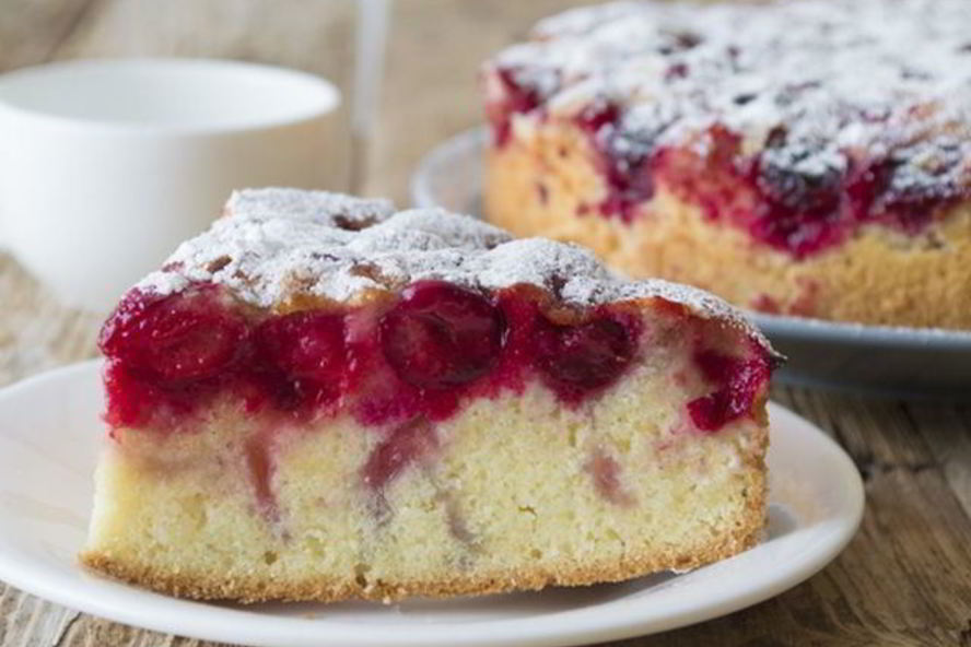 Рецепт пирога со свежими ягодами