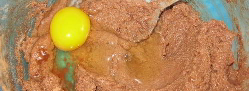 шоколадный сливовый пирог. Шаг 3