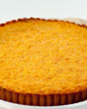 Тыквенный пирог из песочного теста