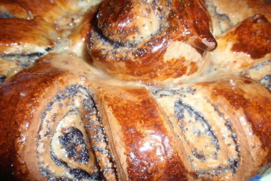 Рецепт ванильного пирога с маком