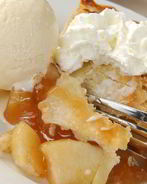 Яблочный пирог с лимонным желе