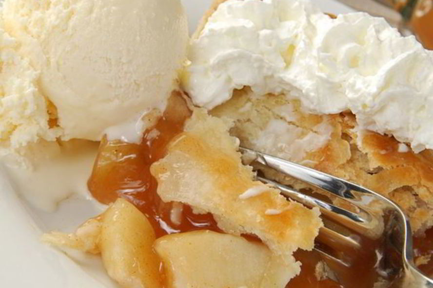 Рецепт яблочного пирога с лимонным желе