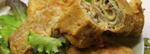 блинчатые пирожки, панированные в тесте. Шаг 12