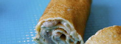 блинчатые пирожки, панированные в тесте. Шаг 9