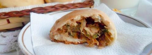 дрожжевые пирожки с капустой и яйцом в духовке. Шаг 11