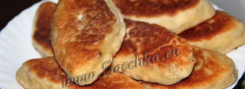 гоголевские жареные пирожки с квашеной капустой и гречкой. Шаг 12