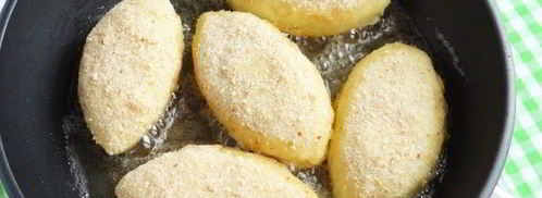 картофельные пирожки с грибами. Шаг 19