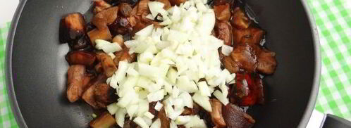 картофельные пирожки с грибами. Шаг 5