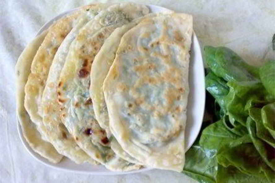 Рецепт кутабов с зеленью и луком