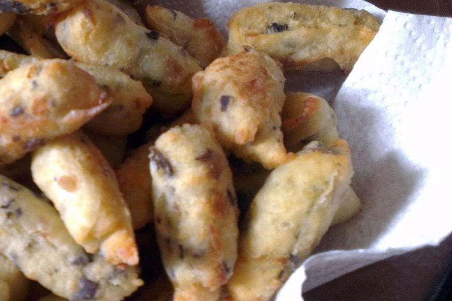 Рецепт ленивых пирожков с картофелем и грибами